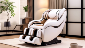 Full body massage chair that relieves stress and tension, providing a relaxing and comfortable experience.